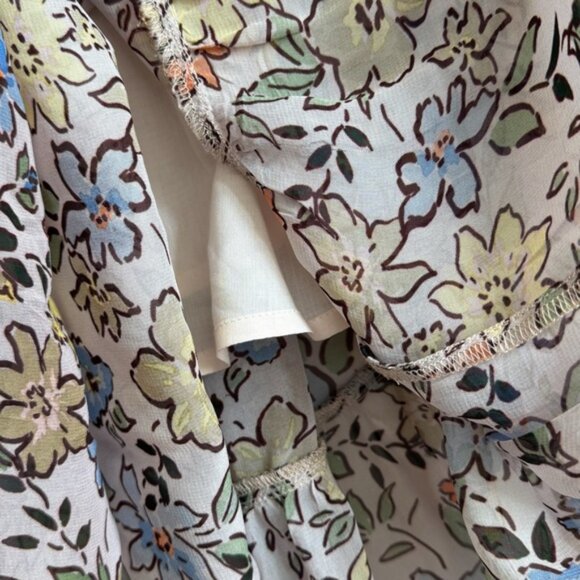 VELVET • Priscilla Printed Boho Dress in Buttercup - Picture 10 of 16